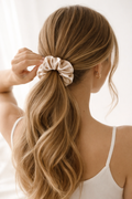 Scrunchie de Satén – Soft Hold