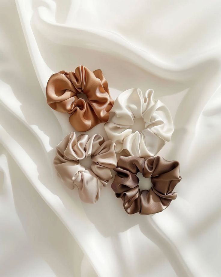 Scrunchie de Satén – Soft Hold